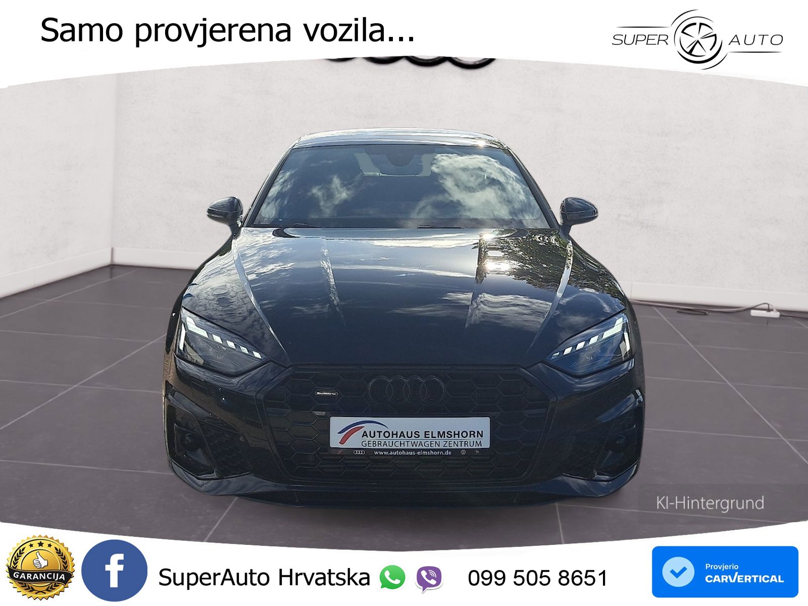 Audi A5 Sportback  40 TFSI (204 KS) quattro S tronic S line MATRIX+GR SJED+KAM