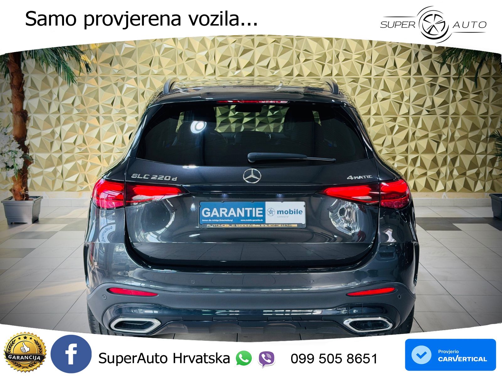 Mercedes GLC 220d (197 KS) 4MATIC 9G-TRONIC AMG LED+GR SJED+ACC