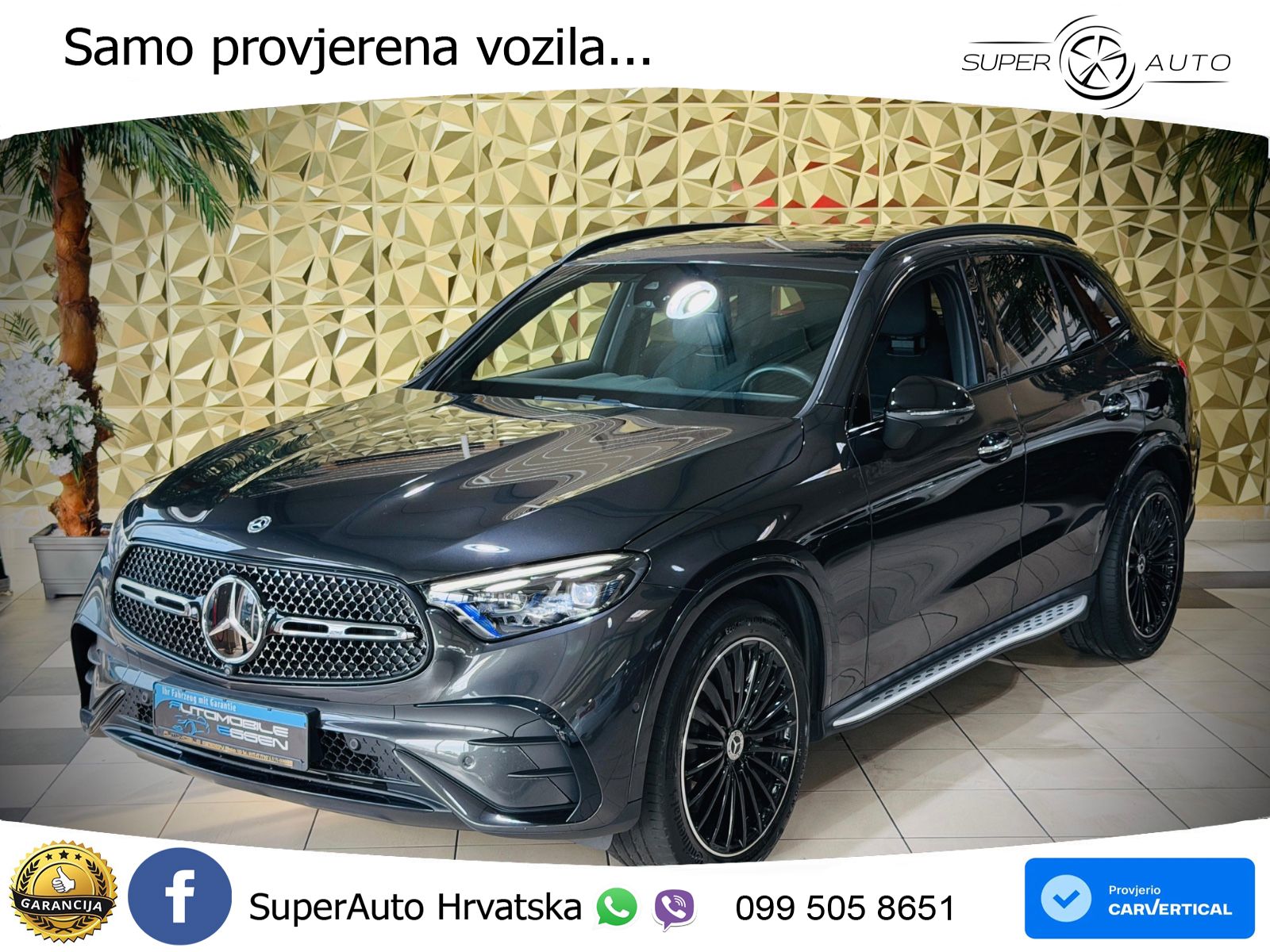 Mercedes GLC 220d (197 KS) 4MATIC 9G-TRONIC AMG LED+GR SJED+ACC