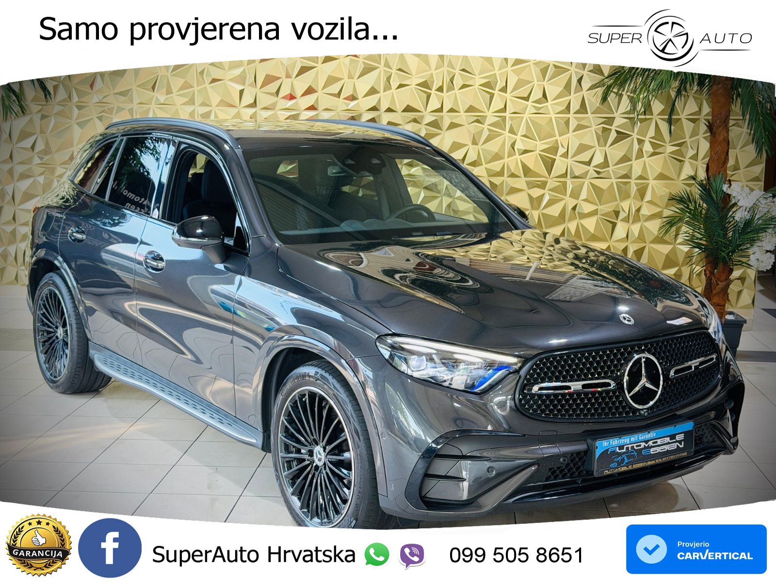 Mercedes GLC 220d (197 KS) 4MATIC 9G-TRONIC AMG LED+GR SJED+ACC