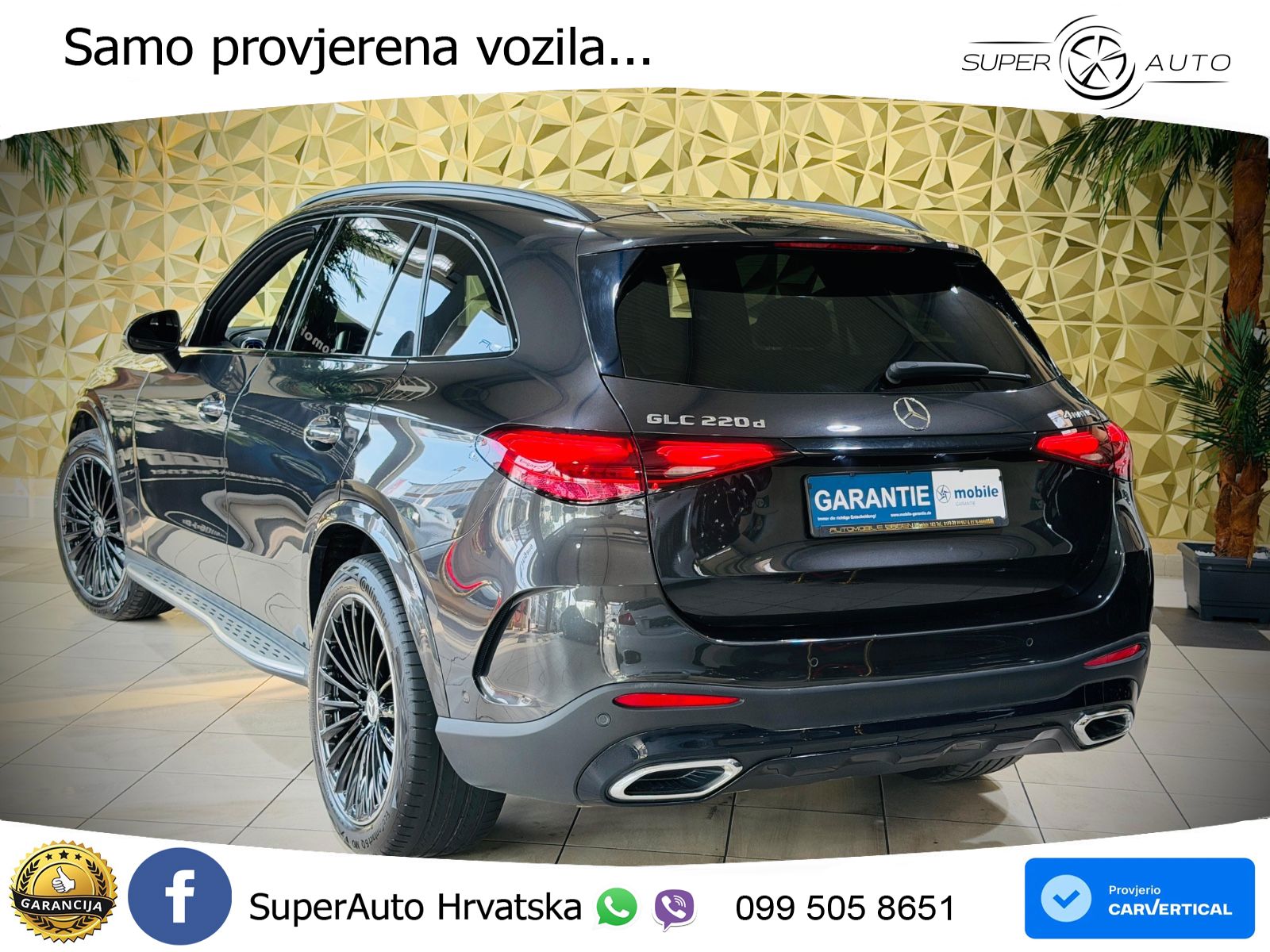 Mercedes GLC 220d (197 KS) 4MATIC 9G-TRONIC AMG LED+GR SJED+ACC