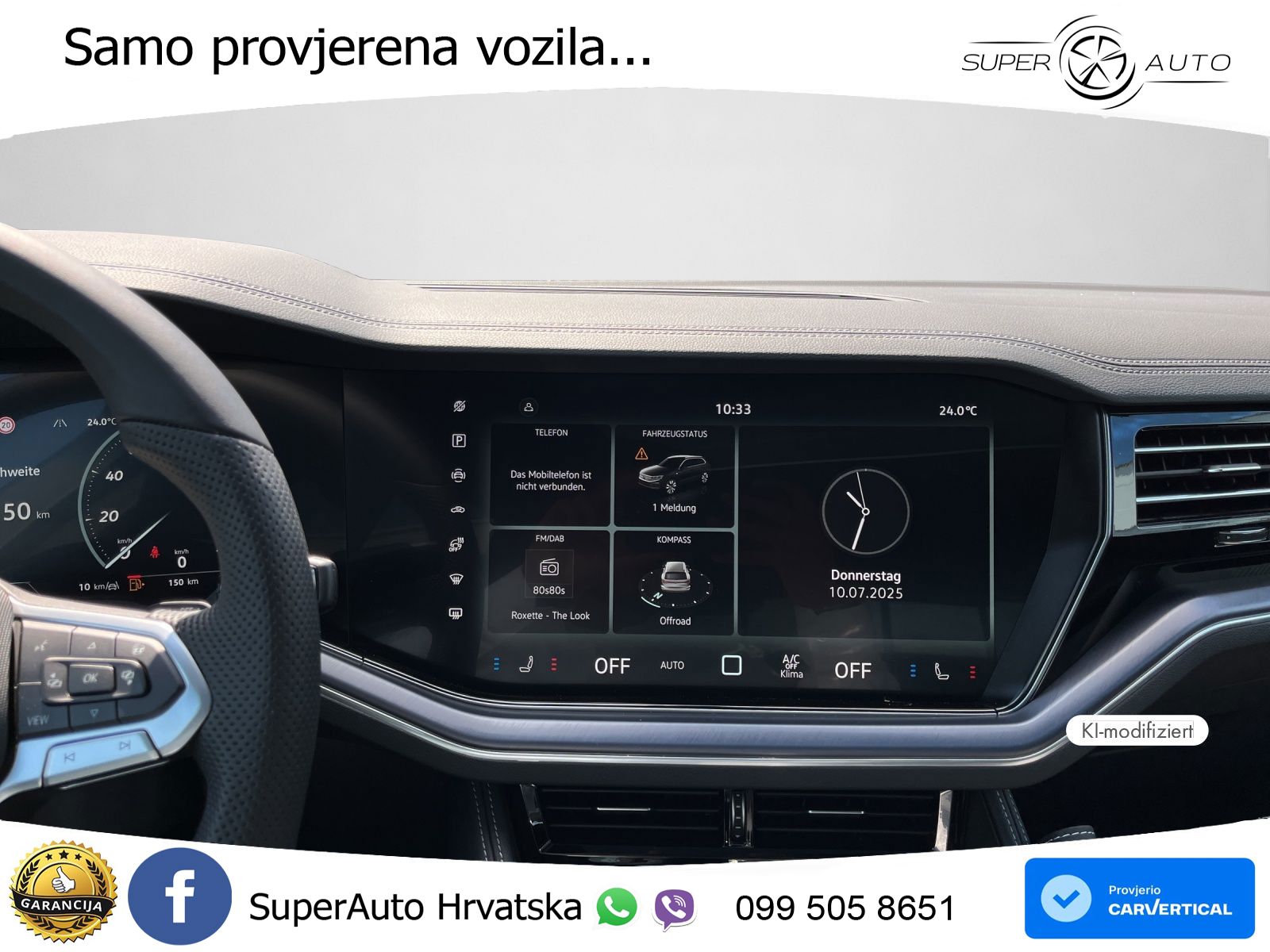 Volkswagen Touareg 3.0 V6 TDI (286 KS) 4MOTION Tiptronic