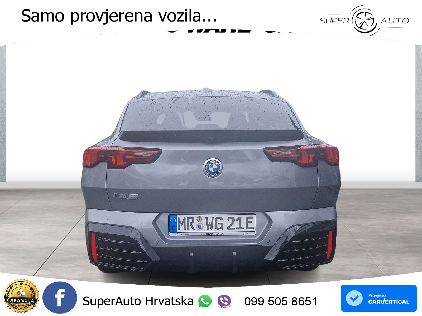 BMW iX2 66.5 kWh (204 KS) eDrive20