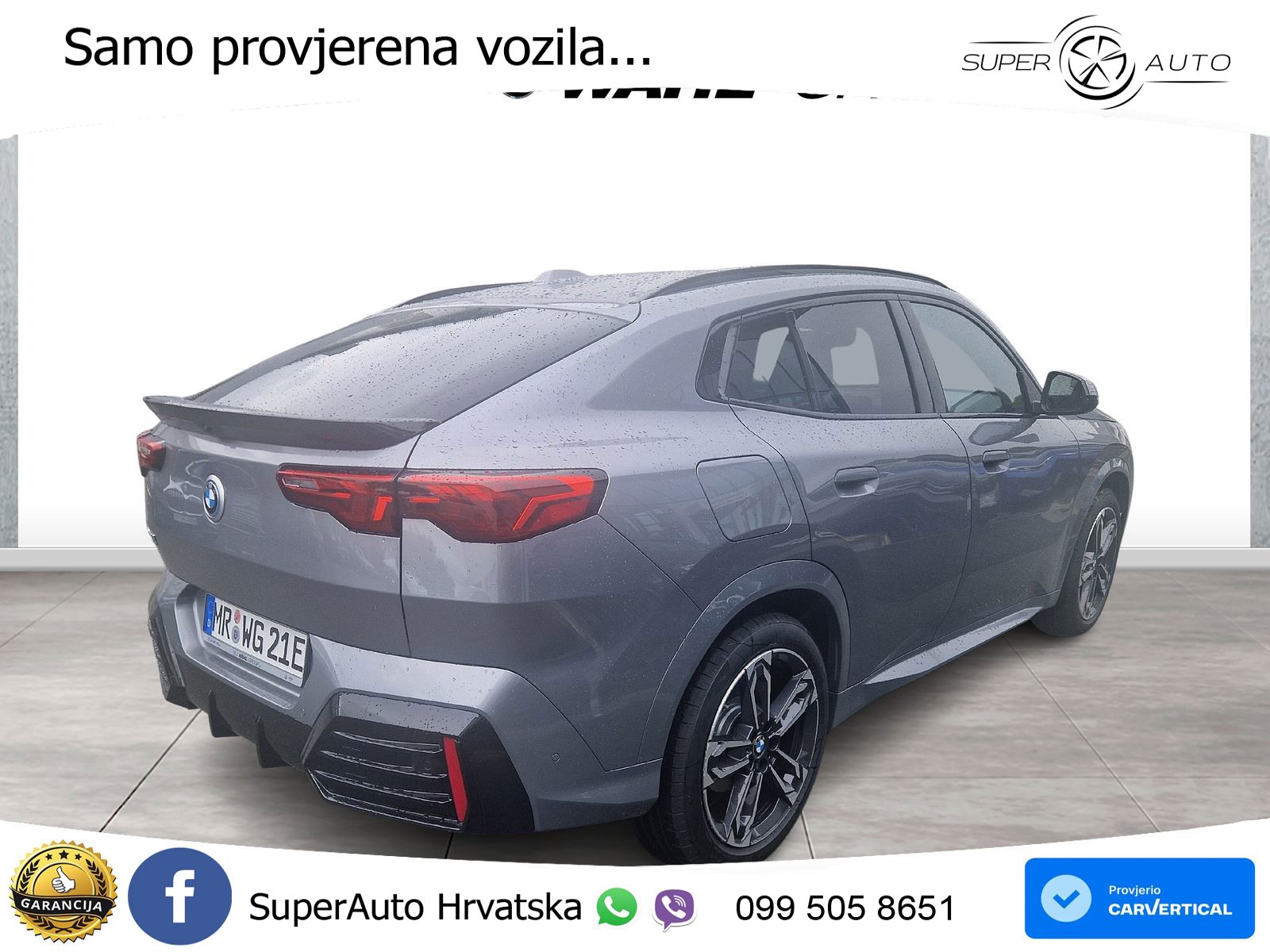 BMW iX2 66.5 kWh (204 KS) eDrive20