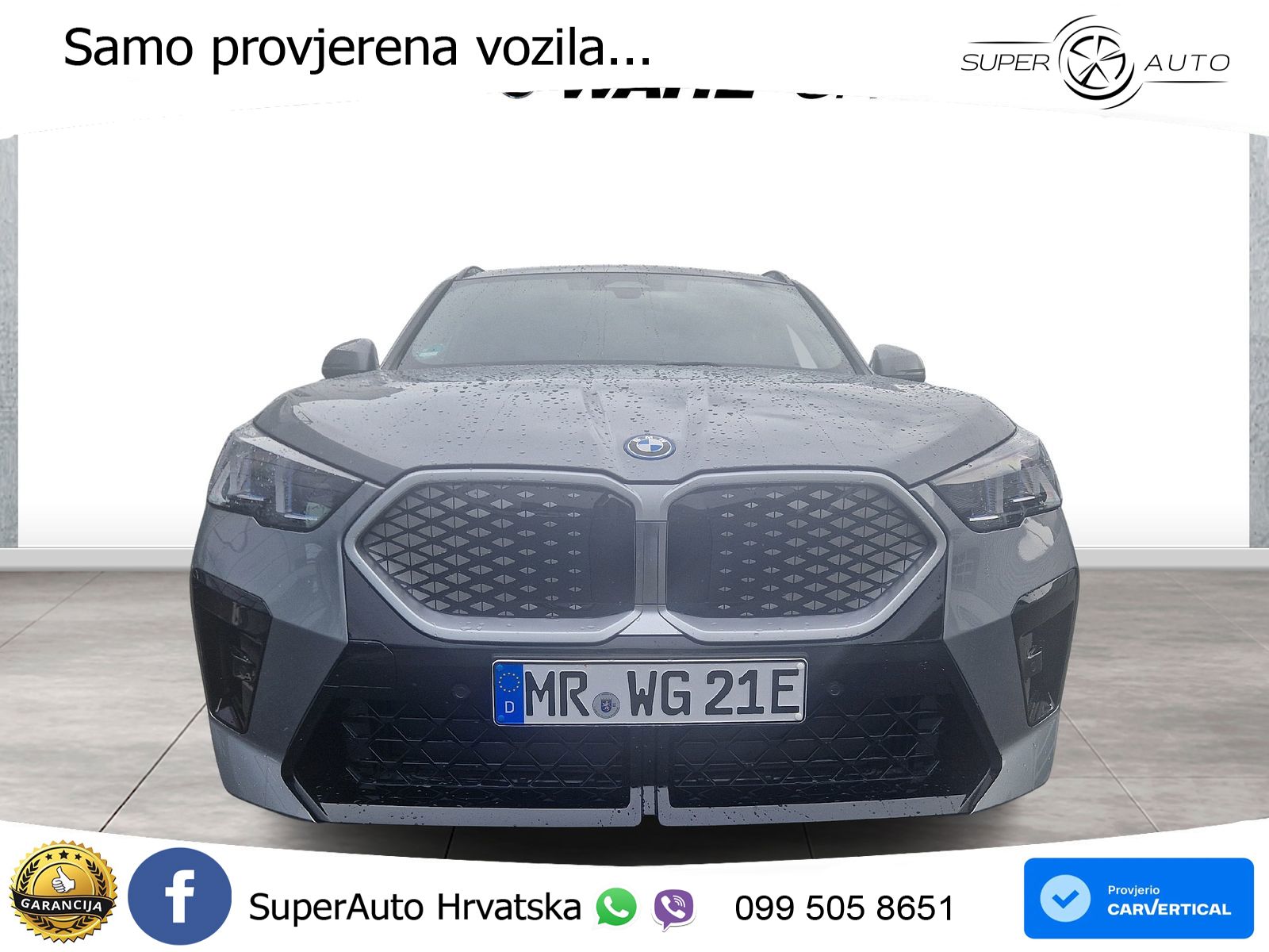 BMW iX2 66.5 kWh (204 KS) eDrive20