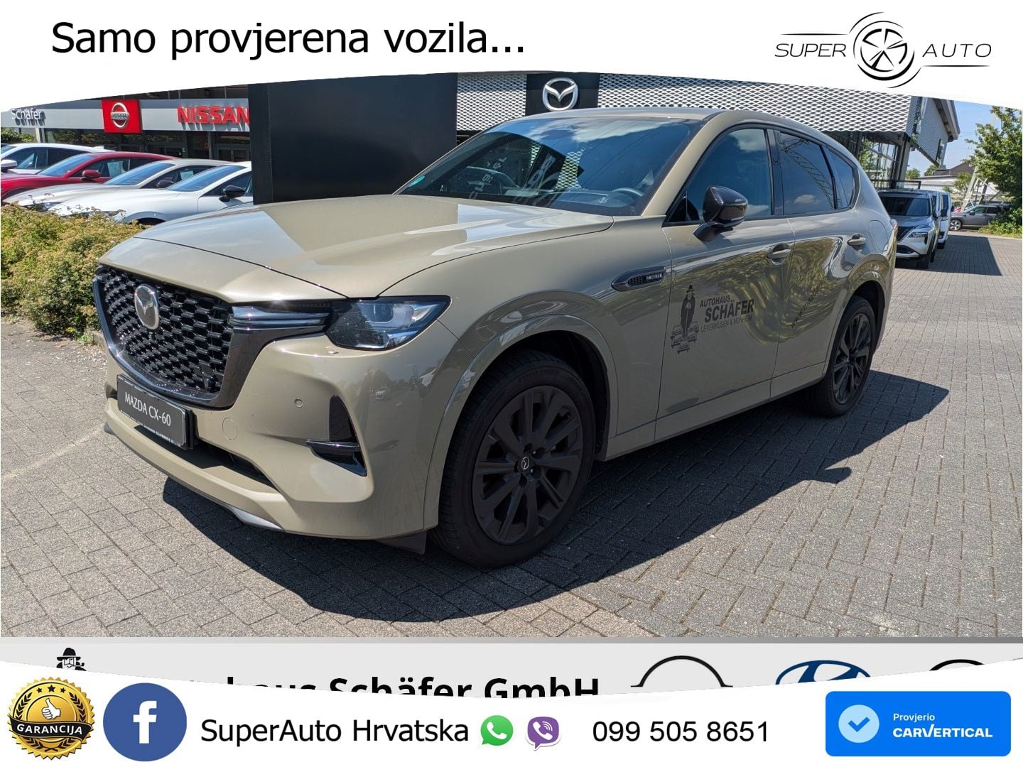 Mazda CX-60 3.3 e-Skyactiv D (254 KS) AWD Automatic LED+GR SJED+ACC