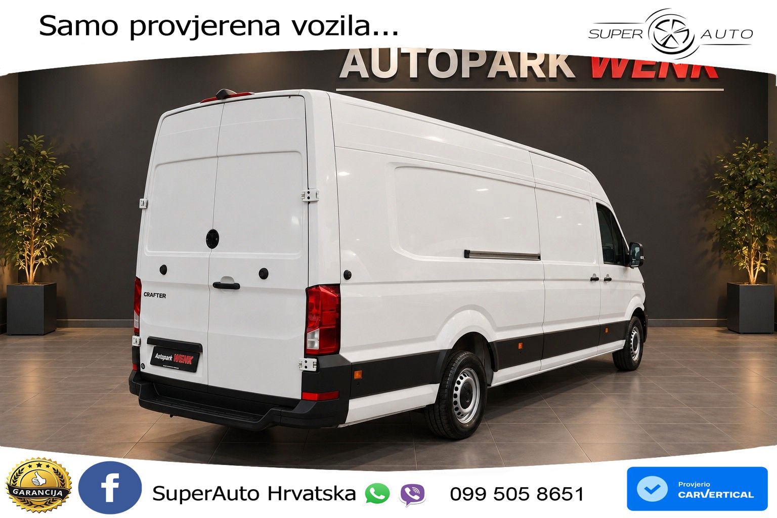 Volkswagen Crafter Kasten L5H3 MAXI KLIMA PDC R-KAMERA 140 KS