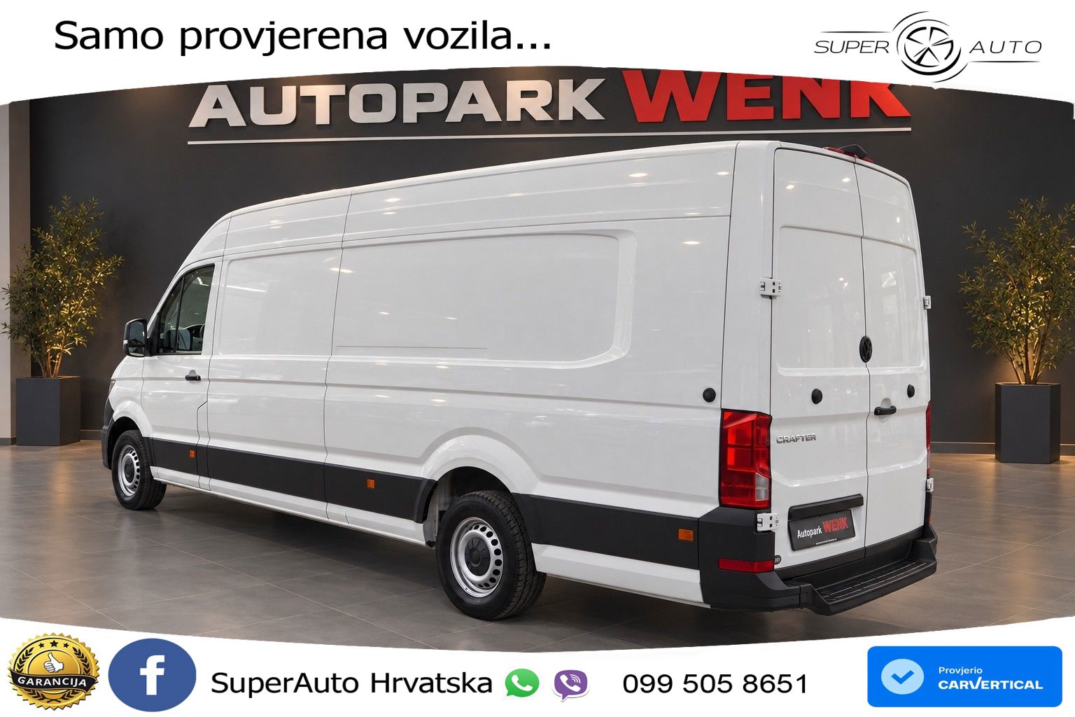 Volkswagen Crafter Kasten L5H3 MAXI KLIMA PDC R-KAMERA 140 KS
