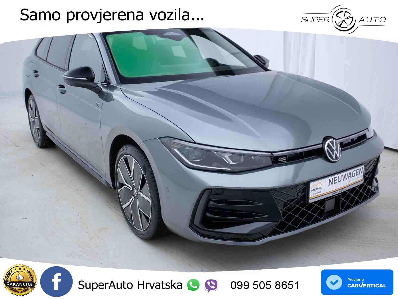 Volkswagen Passat Variant 1.5 TSI (204 KS) eHybrid DSG R-Line LED+GR SJED+ACC