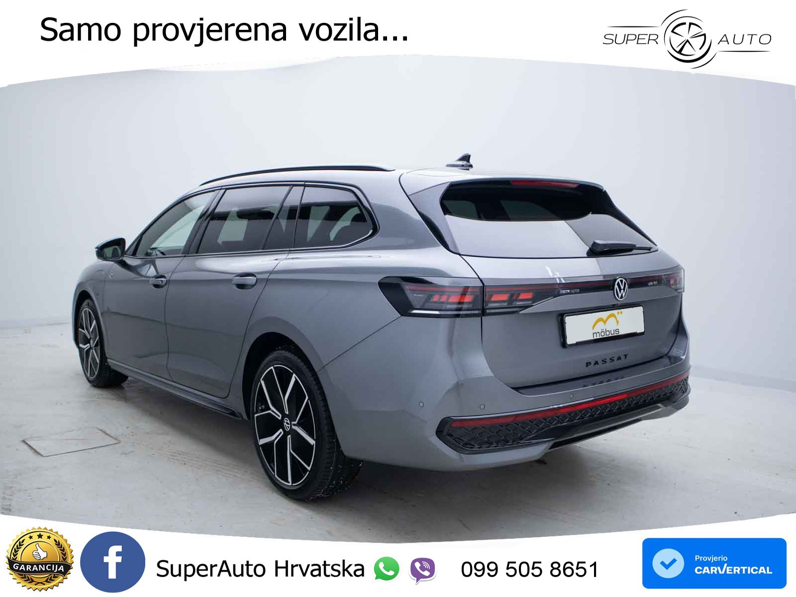 Volkswagen Passat Variant 1.5 TSI (204 KS) eHybrid DSG R-Line LED+GR SJED+ACC