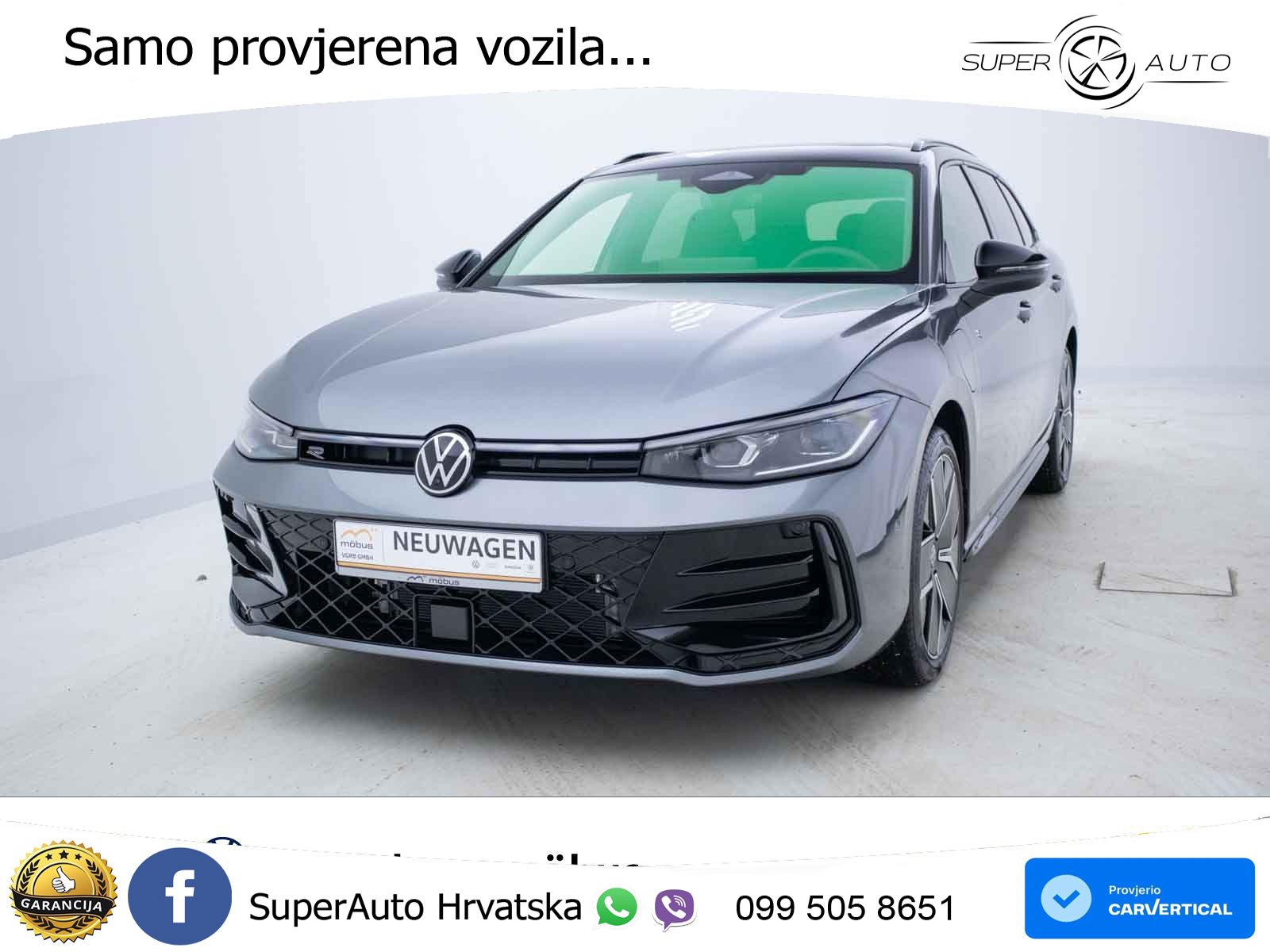 Volkswagen Passat Variant 1.5 TSI (204 KS) eHybrid DSG R-Line LED+GR SJED+ACC