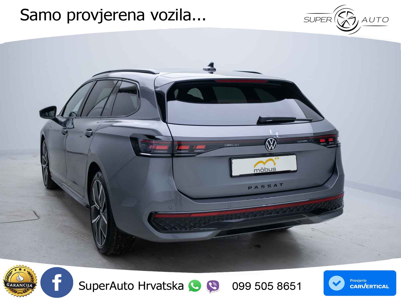 Volkswagen Passat Variant 1.5 TSI (204 KS) eHybrid DSG R-Line LED+GR SJED+ACC