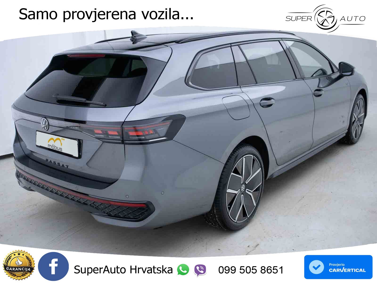 Volkswagen Passat Variant 1.5 TSI (204 KS) eHybrid DSG R-Line LED+GR SJED+ACC