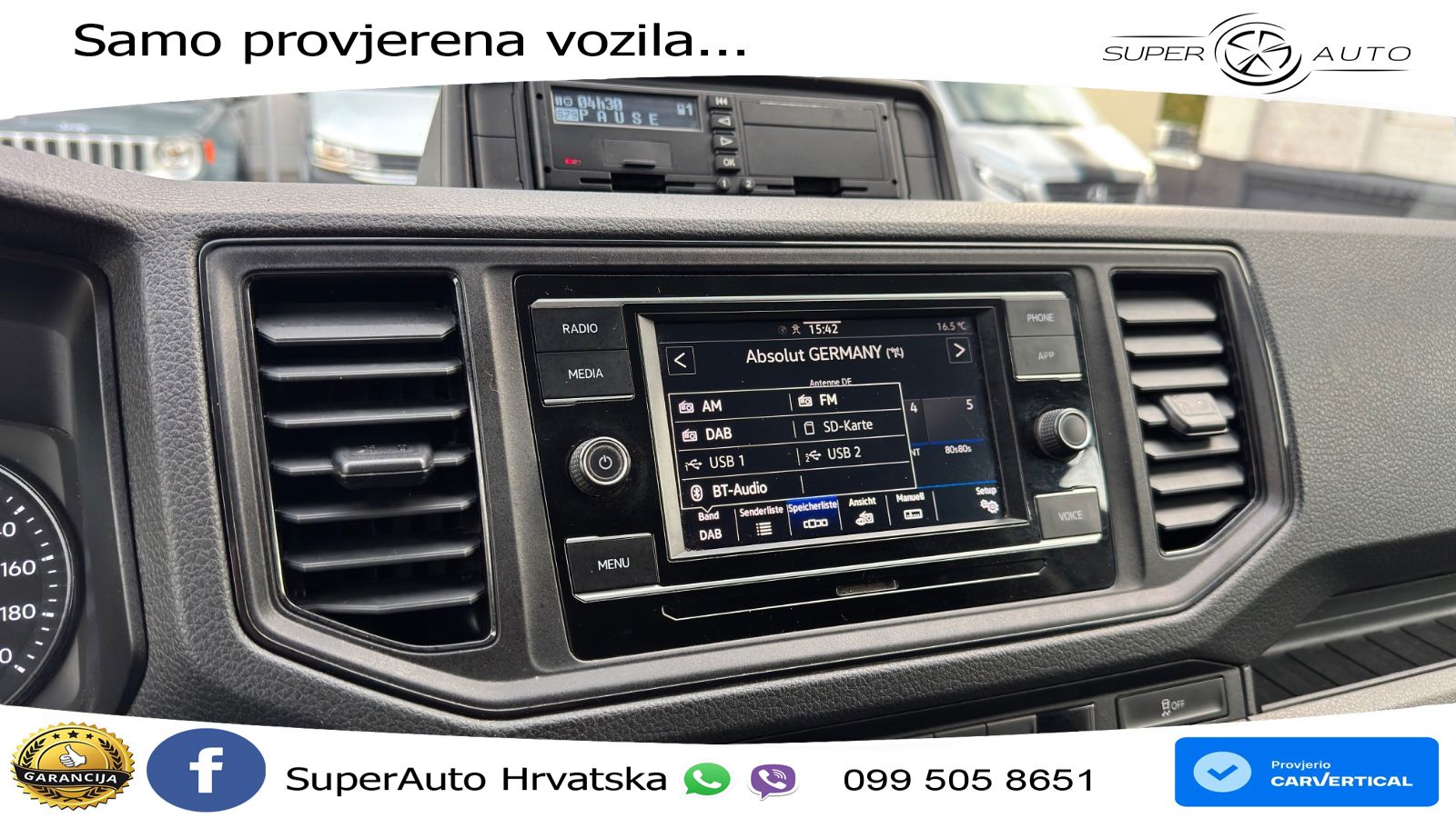 Volkswagen Crafter 35*Mittellang Normaldach*RWD*AHK 3500KG* 177 KS