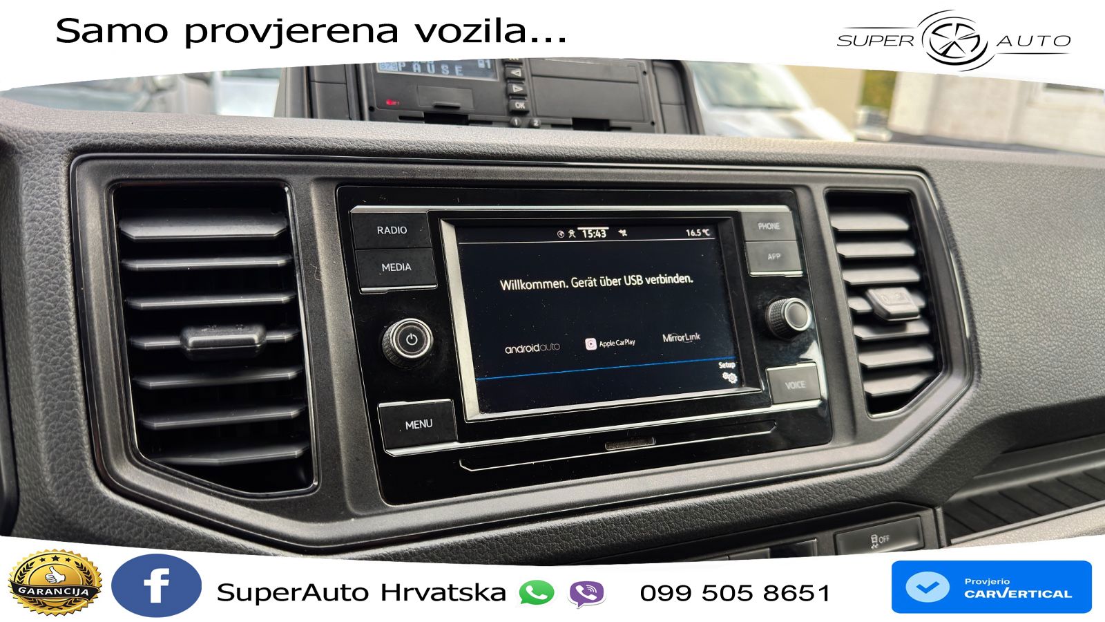 Volkswagen Crafter 35*Mittellang Normaldach*RWD*AHK 3500KG* 177 KS