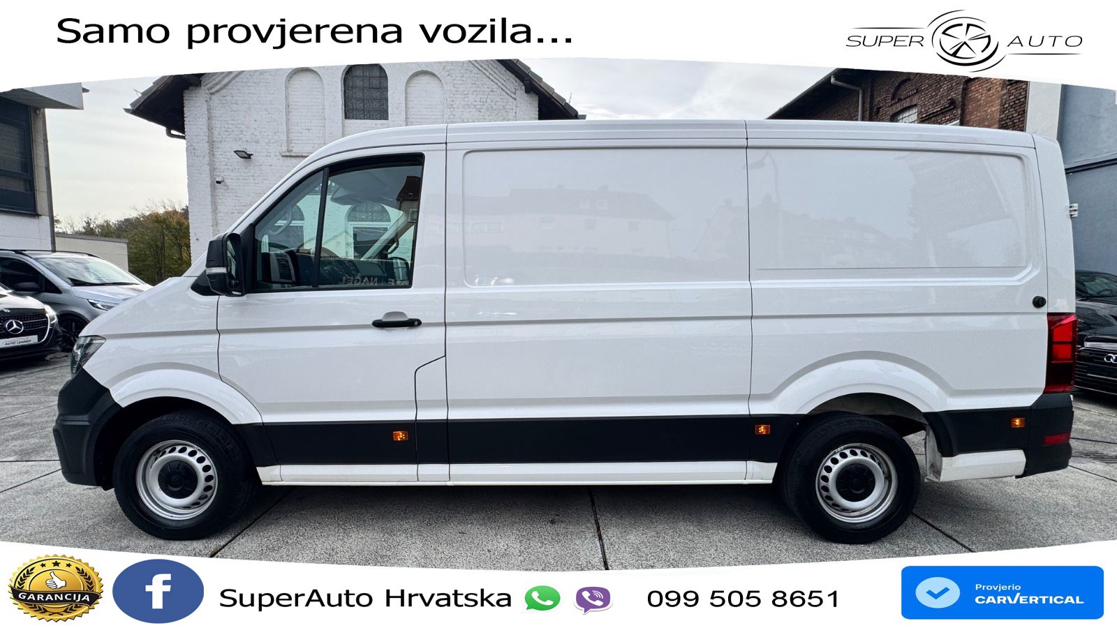 Volkswagen Crafter 35*Mittellang Normaldach*RWD*AHK 3500KG* 177 KS