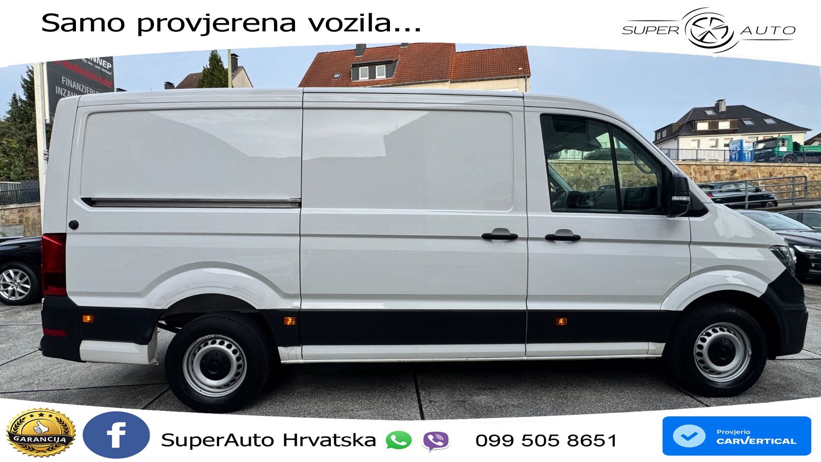 Volkswagen Crafter 35*Mittellang Normaldach*RWD*AHK 3500KG* 177 KS