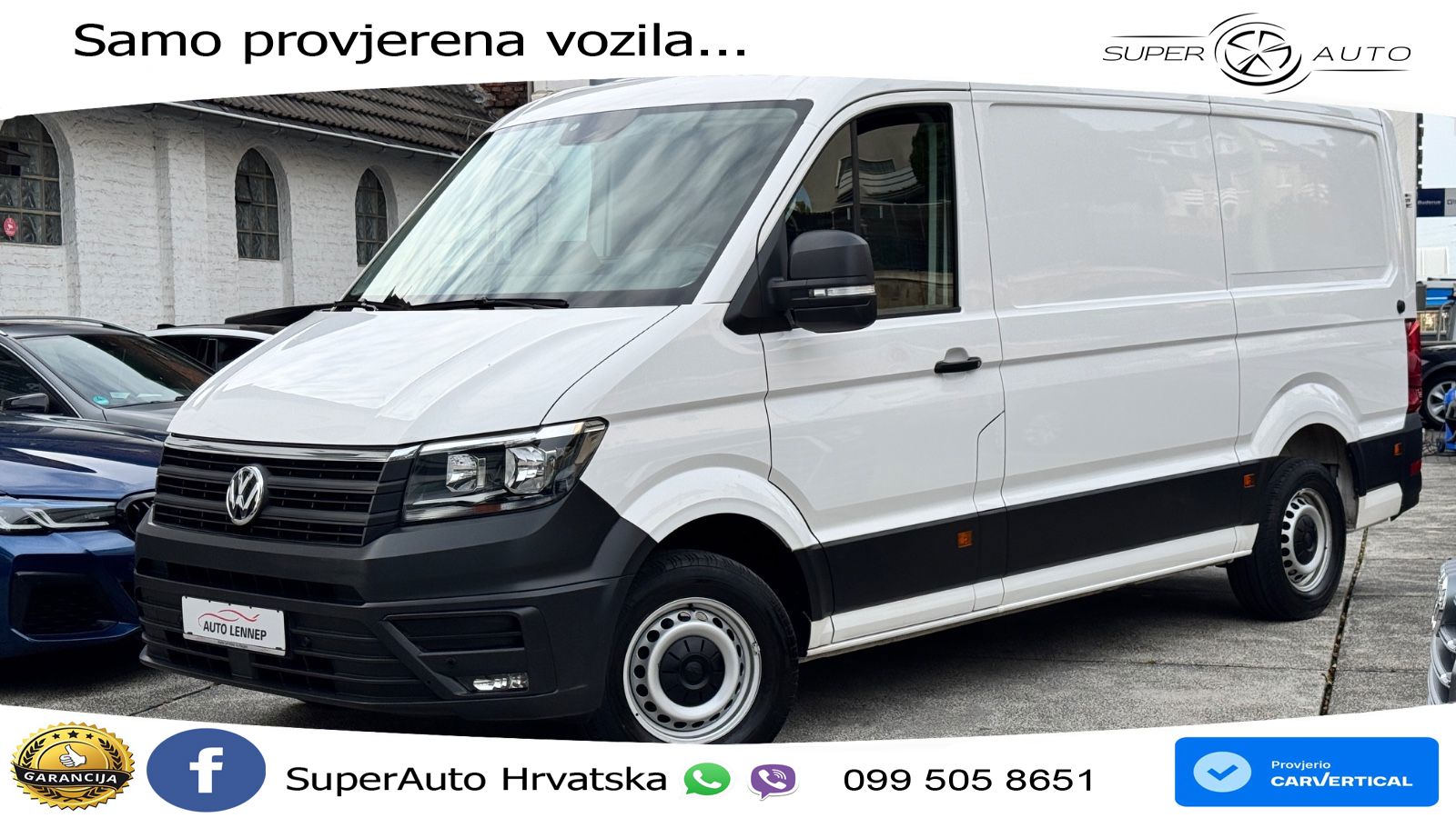 Volkswagen Crafter 35*Mittellang Normaldach*RWD*AHK 3500KG* 177 KS