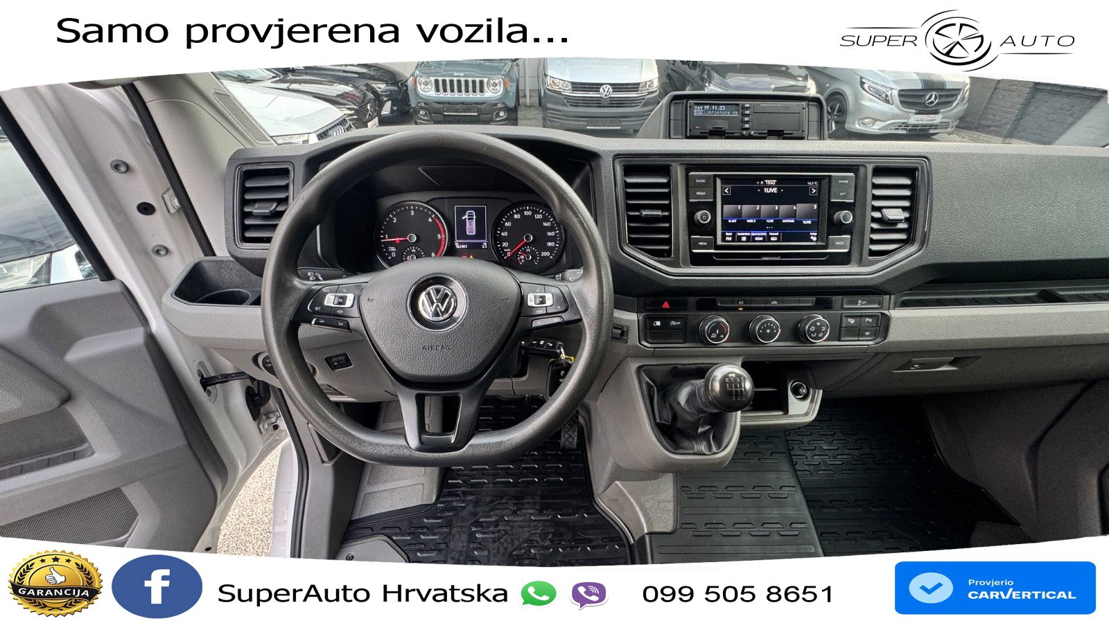 Volkswagen Crafter 35*Mittellang Normaldach*RWD*AHK 3500KG* 177 KS