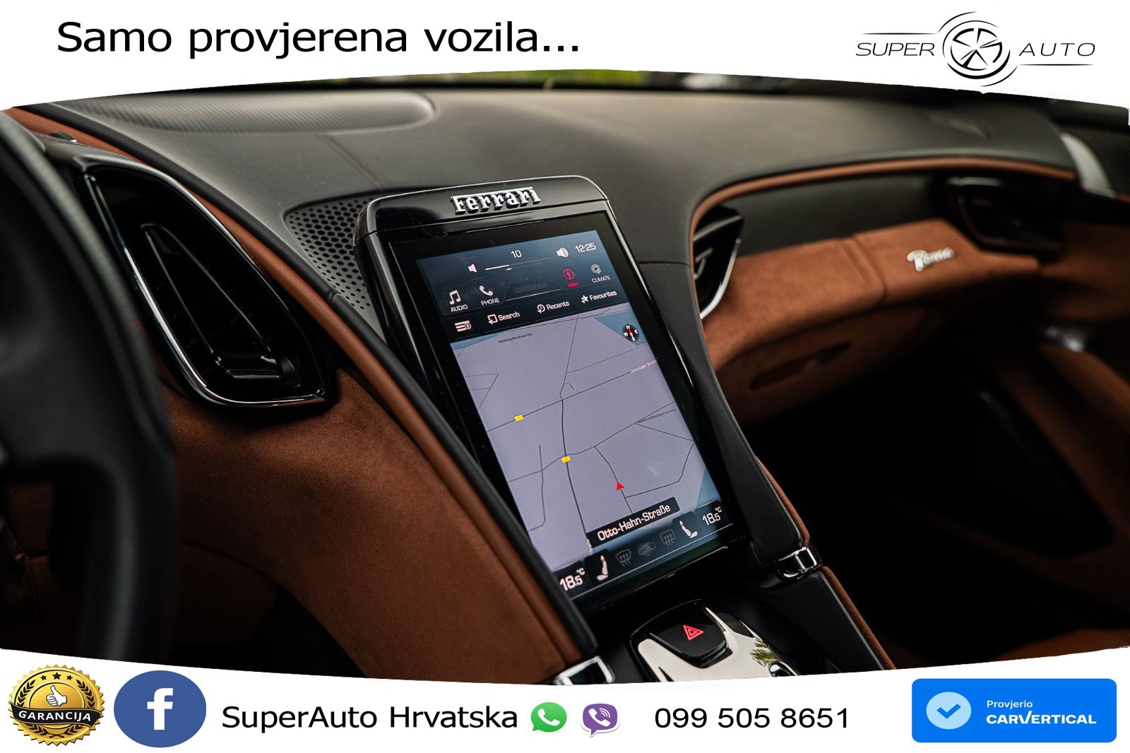 Ferrari Roma 3.9 V8 (620 KS) DCT LED+GR SJED+ACC