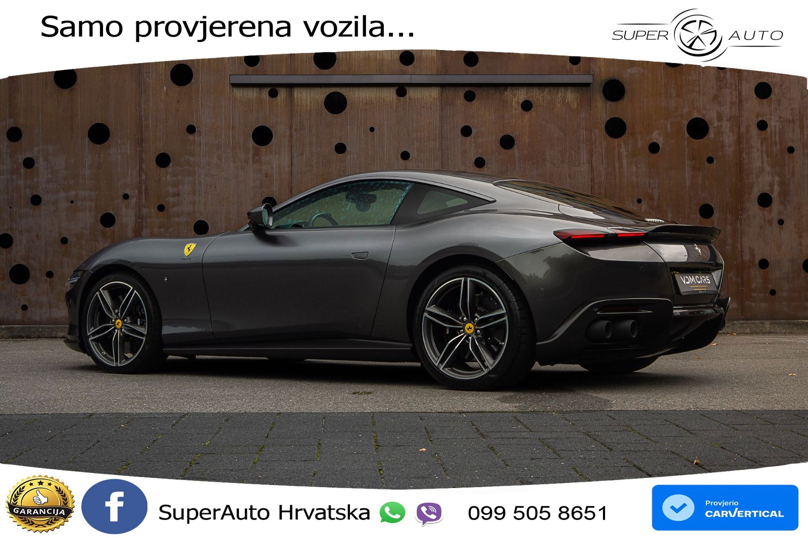 Ferrari Roma 3.9 V8 (620 KS) DCT LED+GR SJED+ACC