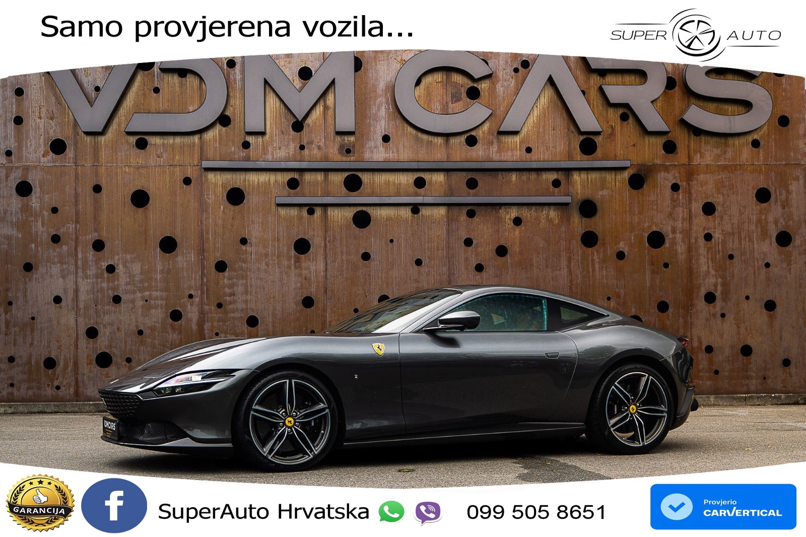 Ferrari Roma 3.9 V8 (620 KS) DCT LED+GR SJED+ACC