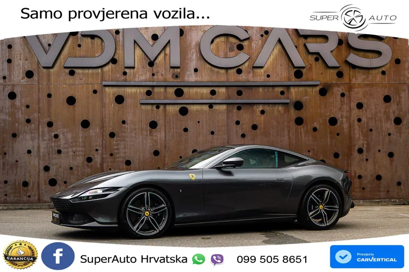 Ferrari Roma 3.9 V8 (620 KS) DCT LED+GR SJED+ACC