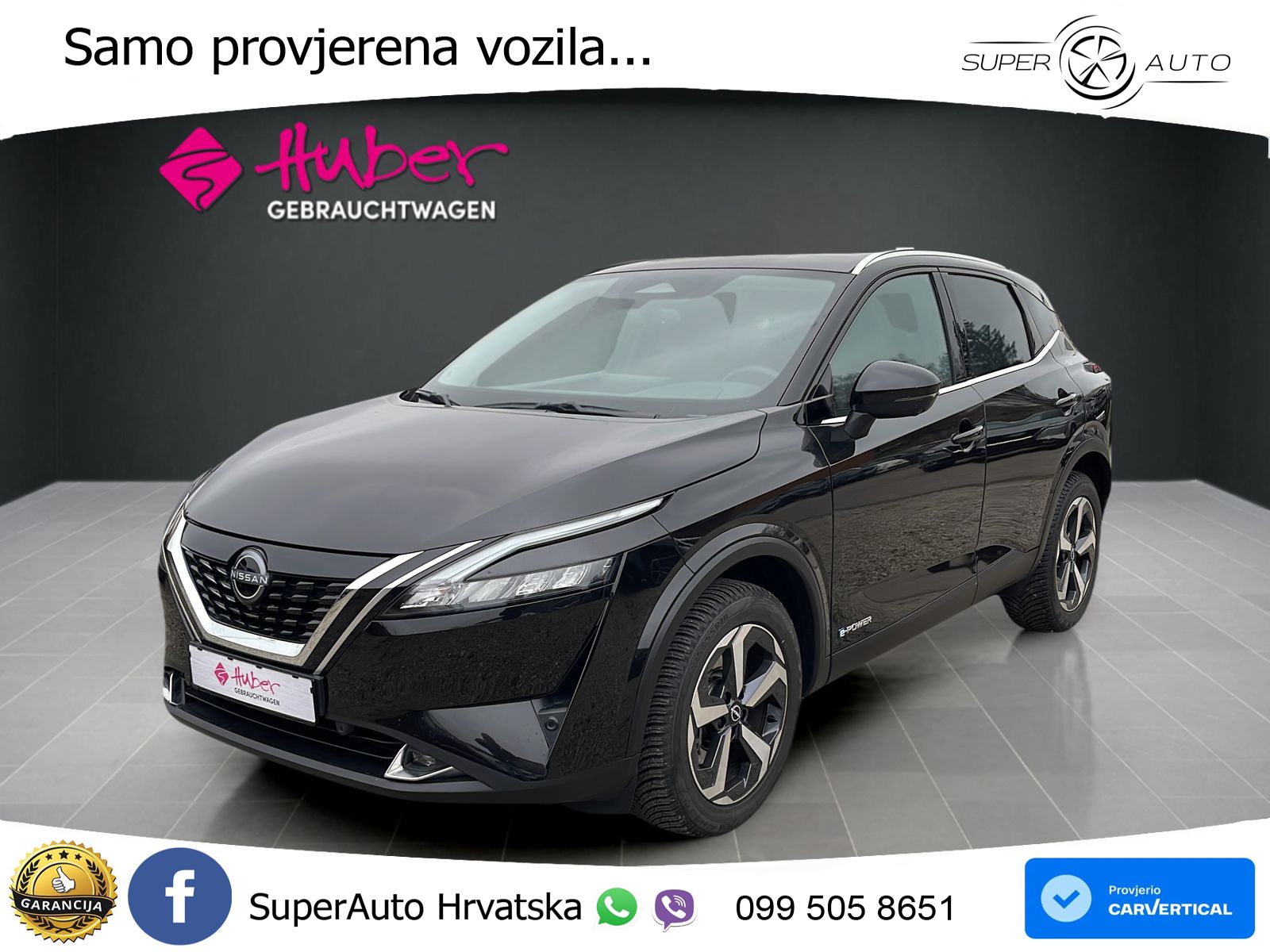 Nissan Qashqai e-POWER 1.5 VC-T (190 KS) Automatic N-Connecta LED+GR SJED+ACC