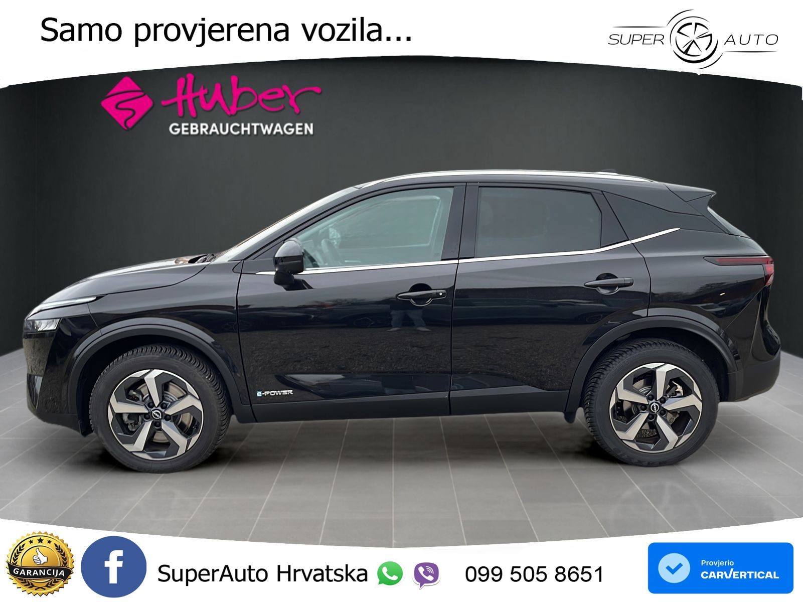 Nissan Qashqai e-POWER 1.5 VC-T (190 KS) Automatic N-Connecta LED+GR SJED+ACC