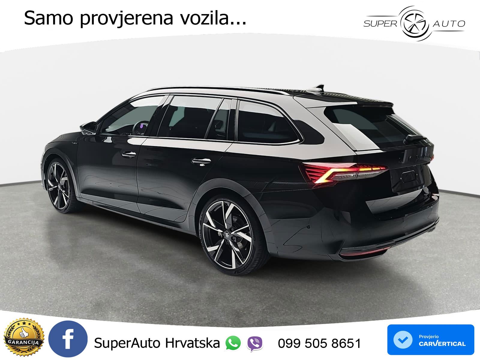 Škoda Octavia Combi 2.0 TSI (204 KS) 4x4 DSG SportLine LED+GR SJED+ACC