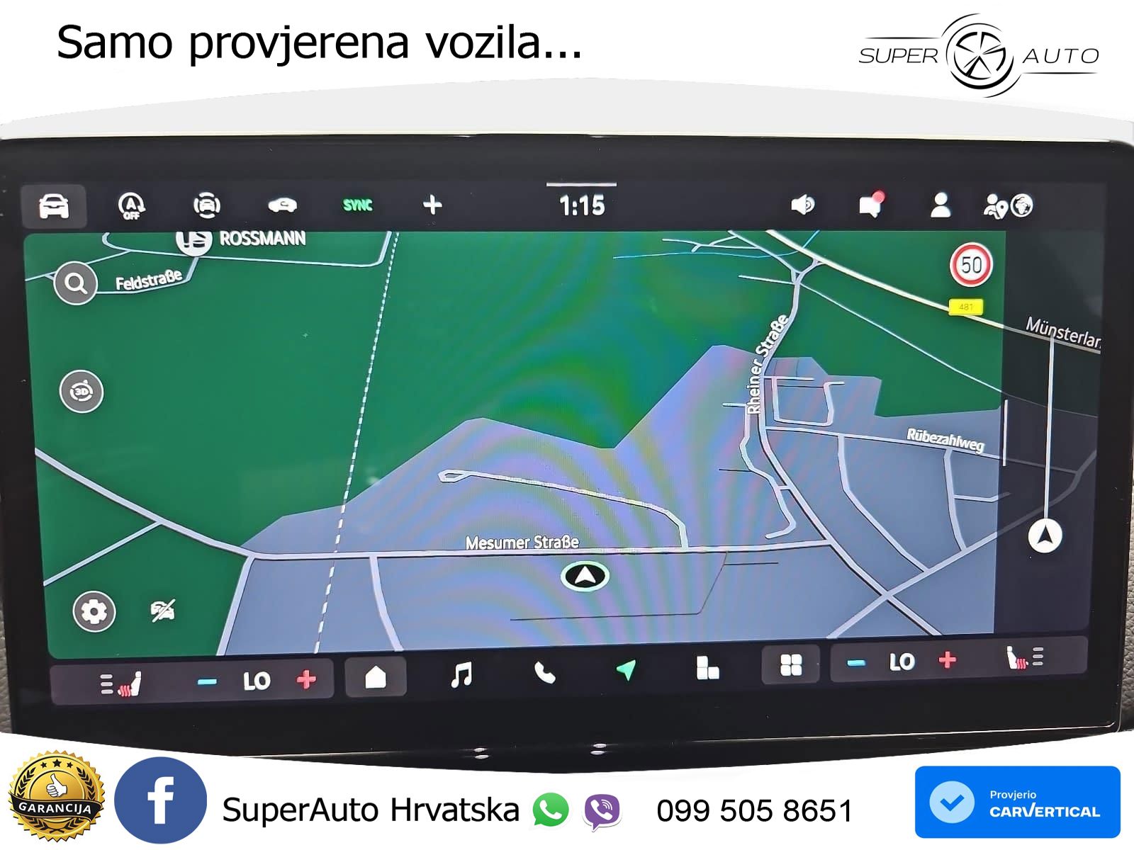 Škoda Octavia Combi 2.0 TSI (204 KS) 4x4 DSG SportLine LED+GR SJED+ACC