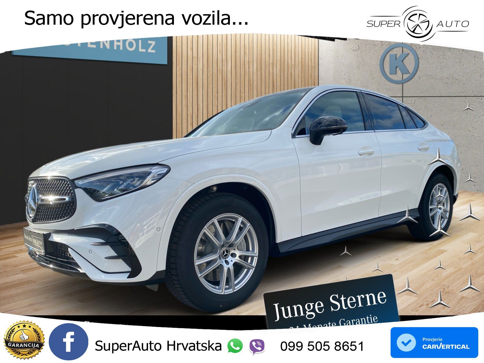 Mercedes GLC Coupe 200 (204 KS) 4MATIC 9G-TRONIC AMG ACC+GR SJED+360+PANO