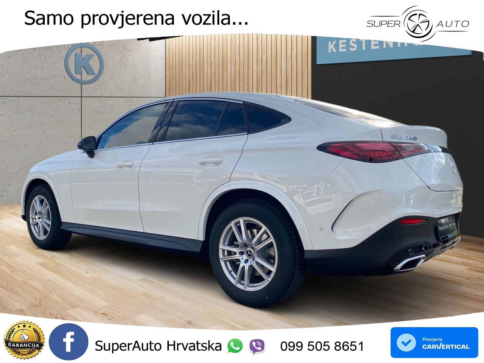 Mercedes GLC Coupe 200 (204 KS) 4MATIC 9G-TRONIC AMG ACC+GR SJED+360+PANO