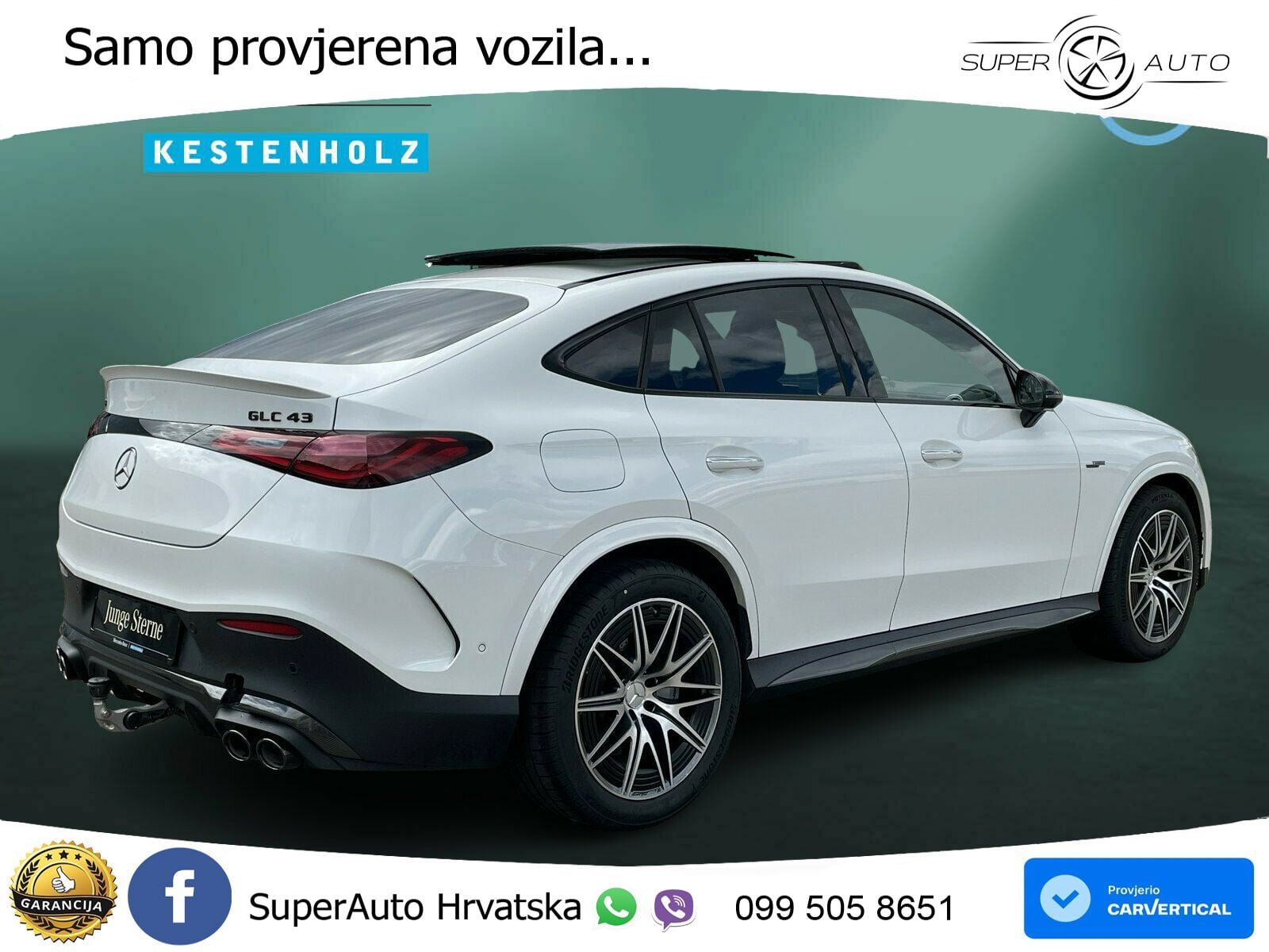 Mercedes AMG GLC 43 (421 KS) 4MATIC AMG SPEEDSHIFT MCT 9G ACC+HEAD+GR SJED+360+PANO