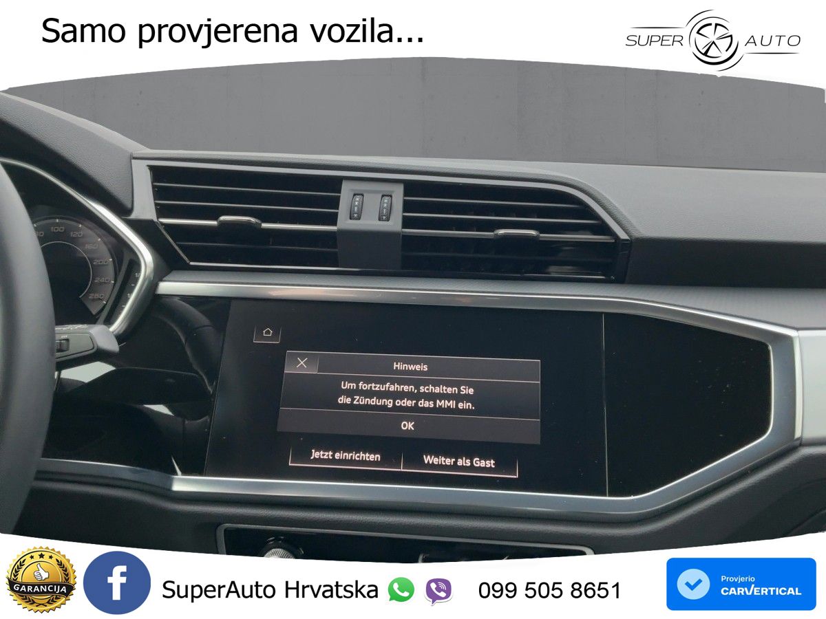 Audi Q3 35 TFSI (150 KS) S tronic advanced LED+GR SJED+ACC