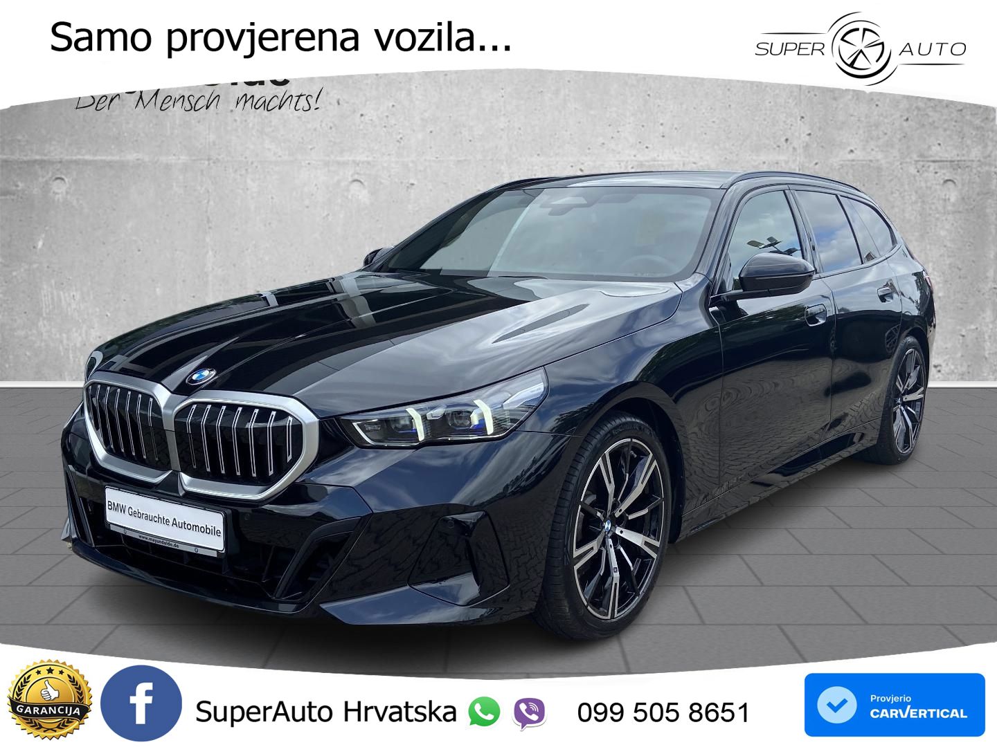 BMW 520i Touring (208 KS) Steptronic M Sport LED+GR SJED+ACC