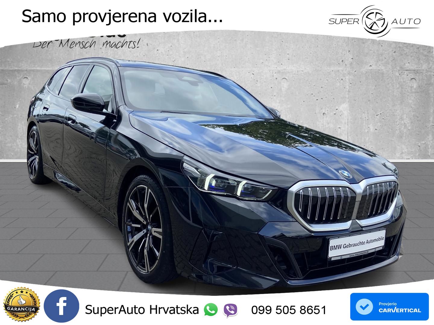 BMW 520i Touring (208 KS) Steptronic M Sport LED+GR SJED+ACC