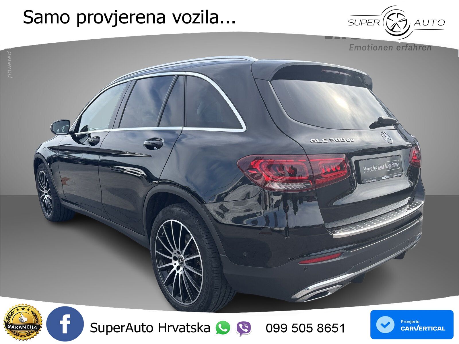 Mercedes GLC 300de (306 KS) 4MATIC 9G-TRONIC AMG ZRAČNI+ACC+GR SJED+KAM
