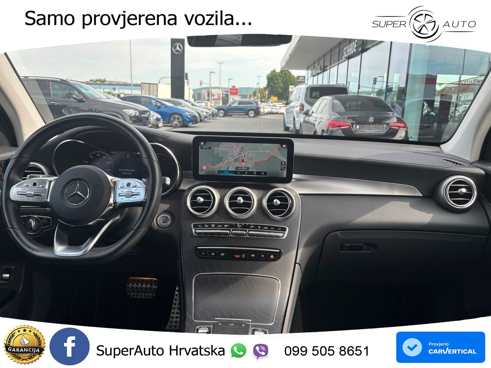Mercedes GLC 300de (306 KS) 4MATIC 9G-TRONIC AMG ZRAČNI+ACC+GR SJED+KAM