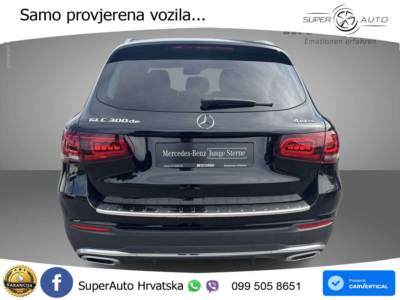 Mercedes GLC 300de (306 KS) 4MATIC 9G-TRONIC AMG ZRAČNI+ACC+GR SJED+KAM