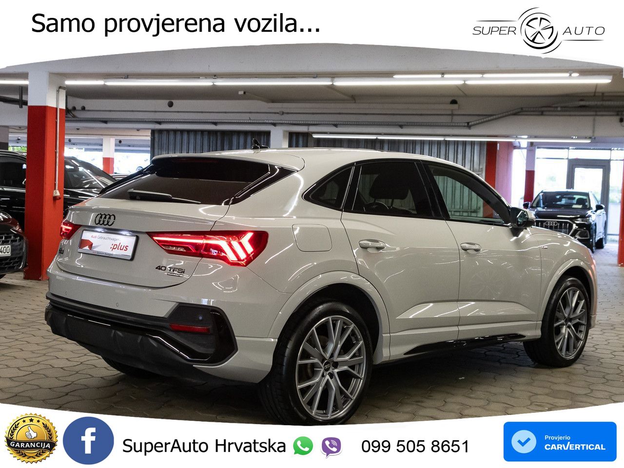 Audi Q3 II Sportback 40 TFSI (190 KS) quattro S tronic S line