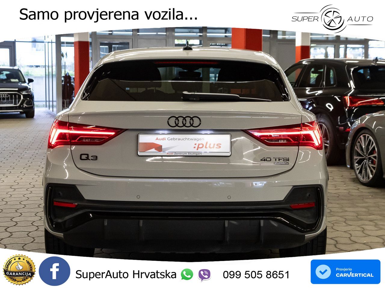 Audi Q3 II Sportback 40 TFSI (190 KS) quattro S tronic S line