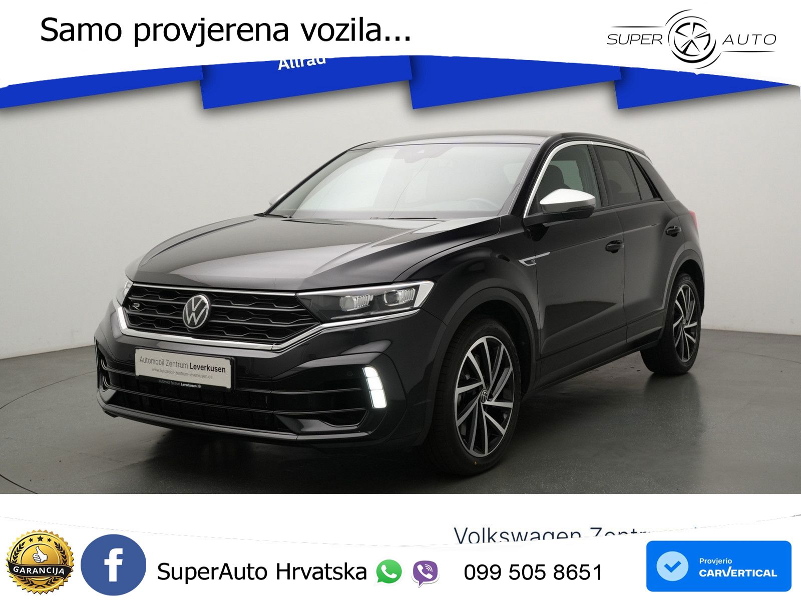 Volkswagen T-Roc I R 2.0 TSI (300 KS) OPF 4M DSG LED+GR SJED+ACC