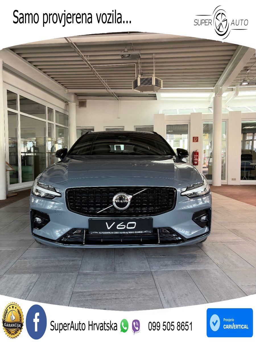 Volvo V60 2.0 B4 Diesel Geartronic LED+GR SJED+ACC