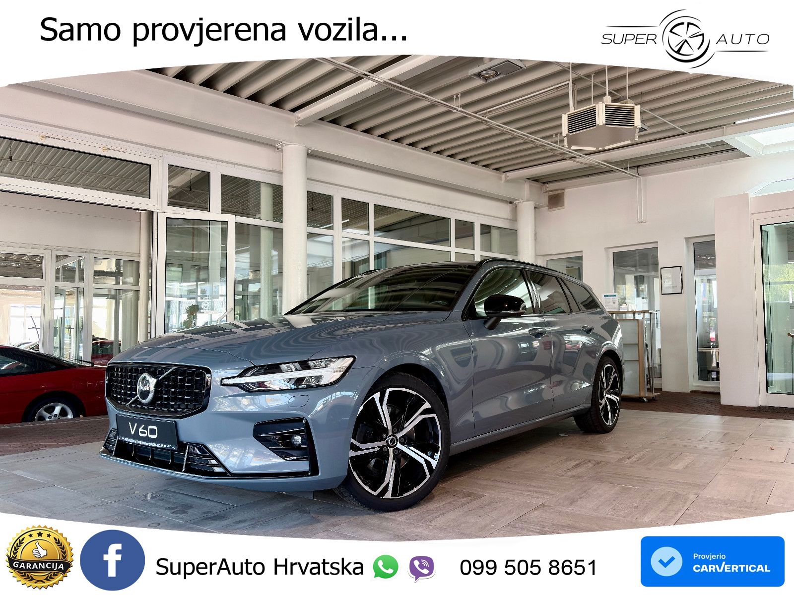 Volvo V60 2.0 B4 Diesel Geartronic LED+GR SJED+ACC