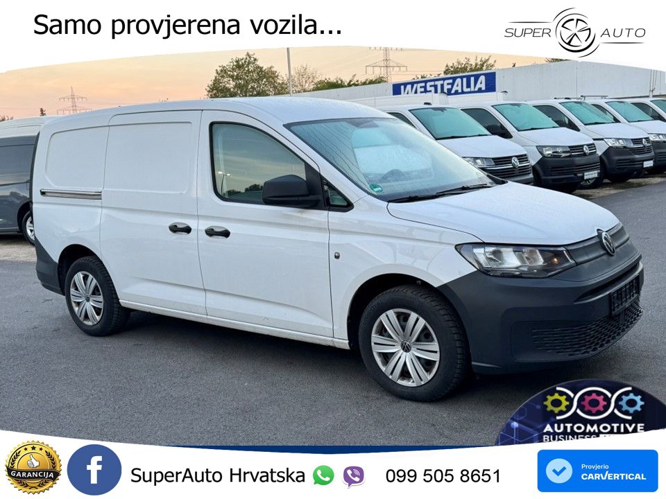 Volkswagen Caddy Maxi Kasten 2.0TDI NAVI*Klima*Flügelt*230V 102 KS