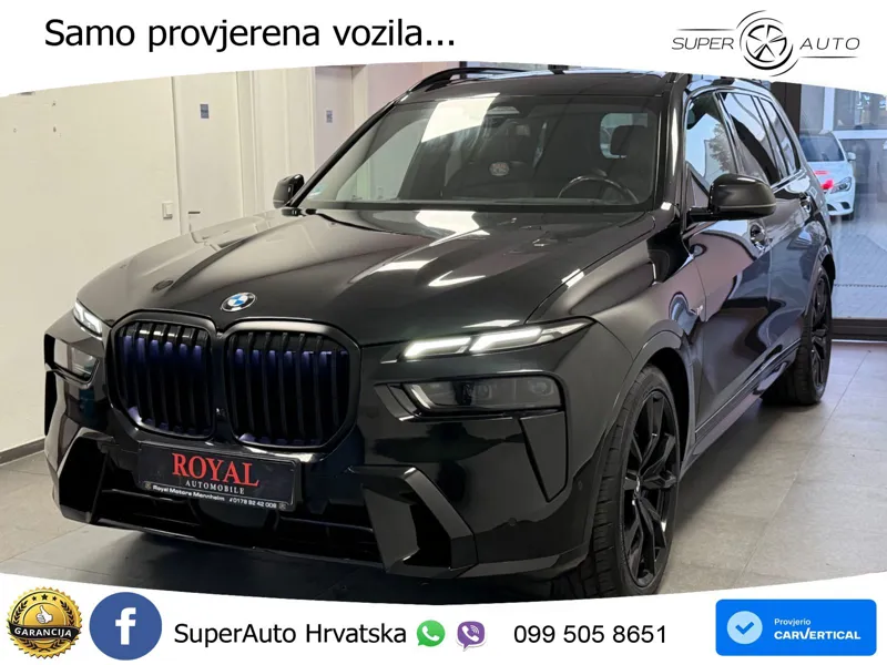 BMW X7 40d (352 KS) xDrive Steptronic M Sport LED+GR SJED+ACC