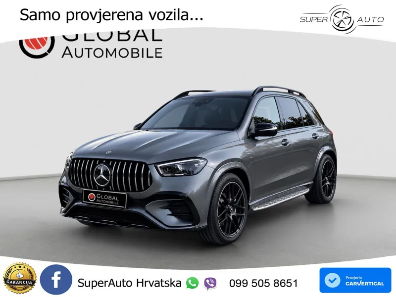 Mercedes AMG GLE 53 (435 KS) EQ Boost 4MATIC+ AMG SPEEDSHIFT TCT 9G LED+GR SJED+ACC