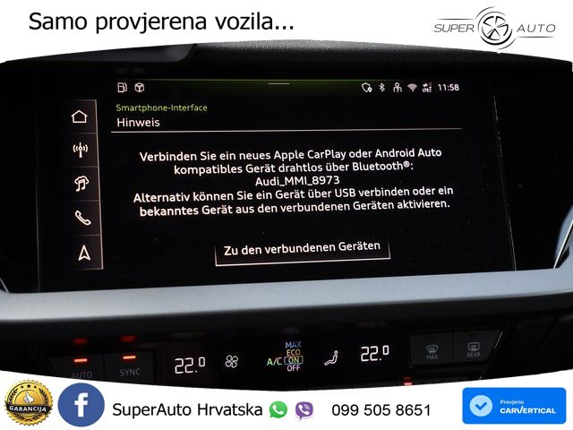 Audi A3 35 TFSI (150 KS) S tronic S line LED+GR SJED+ACC