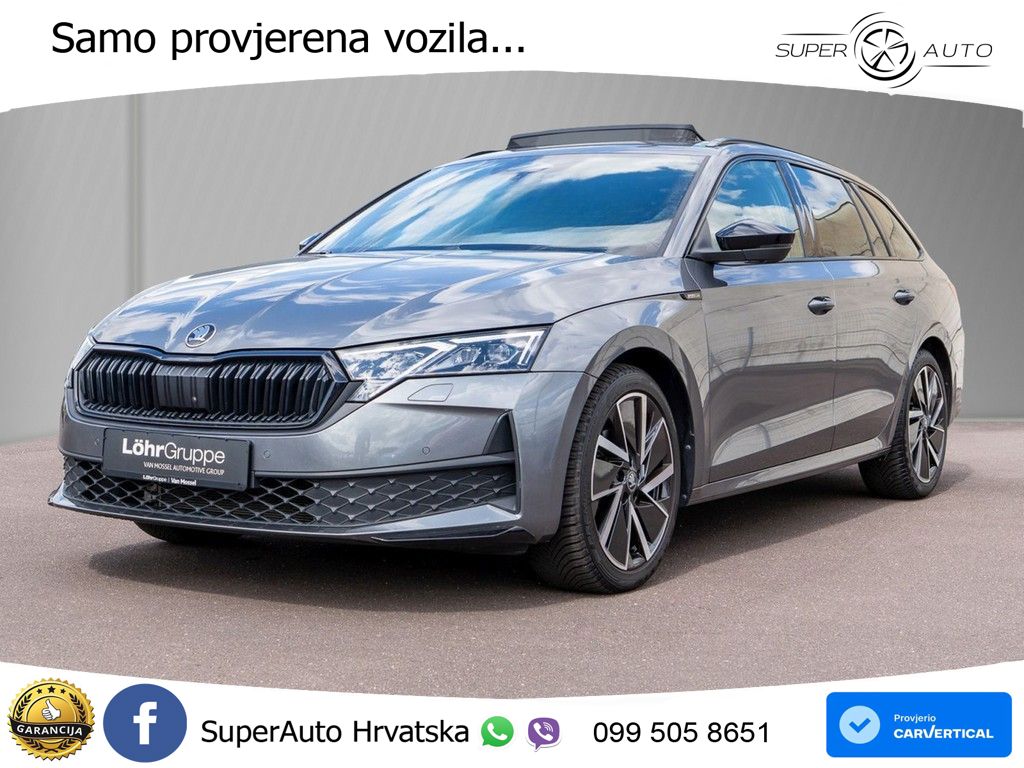 Škoda Octavia Combi 1.5 TSI (150 KS) DSG SportLine LED+GR SJED+ACC